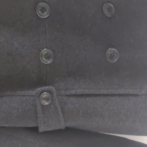 Dark grey St. John's Bay Peacoat Medium - Picture 3 of 5
